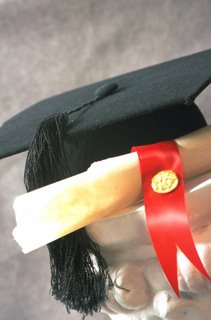 Cap and diploma