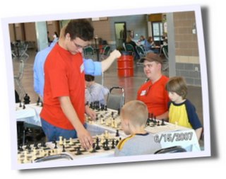 Kevin Teaching Chess